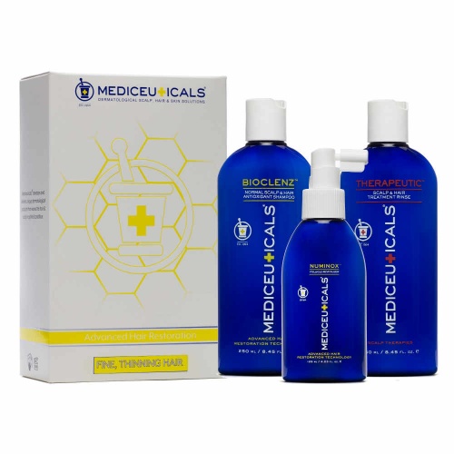 Mediceuticals Mens Bioclenz Hair Restoration Kit for Normal Hair